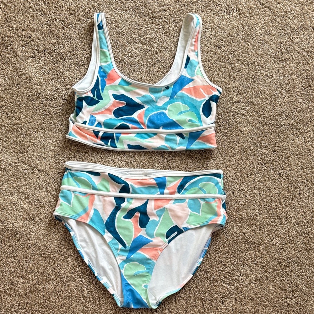 Old Navy White Bikini Set